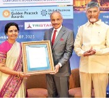 Nara Bhuvaneswari Honored with Prestigious Awards in London