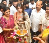 Sreeleela Attends Shopping Mall Opening in Warangal