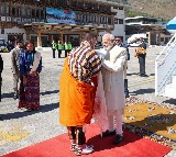 PM Modi receives warm welcome in Bhutan as he starts 2-day visit