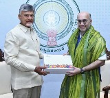 Bharat Forge Vice Chairman Meets Chief Minister Chandrababu Naidu in Visakhapatnam