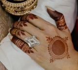 Samantha wedding ring features Mughal portrait cut diamond
