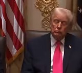 Trump Sleep Video Sparks Controversy After Cabinet Meeting