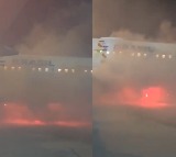 Brazil Airport Emergency LATAM Airlines Plane Fire