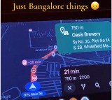 Bangalore Traffic Anjali Viral Video Shows 21 Minutes for Half Mile