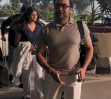 Suriya serves as a perfect family as he gets clicked with family at Mumbai airport