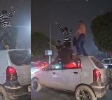 Noida Traffic Police Fines Youths Rs 67000 for Dancing on Car Roof