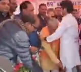 Jyotiraditya Scindias Son Touched Feet By BJP MLA