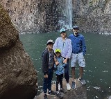Sameera Reddy with little kids & husband opts for a strictly 'No TV, No Phone' vacation