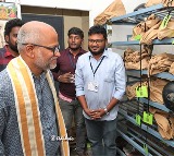 Venkataiah Chowdary Announces QR Code Footwear Counters in Tirumala