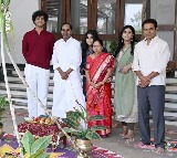KCR Celebrates Sankranti with Family