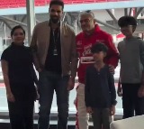 Sathyaraj's son Sibi Sathyaraj catches up with Ajith Kumar at Dubai Autodrome; video goes viral