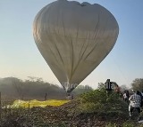 Telangana Tourism Hot Air Balloon Landing Incident in Hyderabad