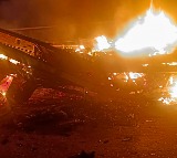 Three charred to death as bus-truck collide in Andhra's Nandyal