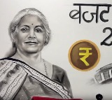 Giant 6-ft artwork of Nirmala Sitharaman created by UP artist for budget day
