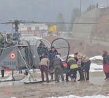 Indian Air Force Rescues Elderly Woman in Himachal Pradesh by Helicopter