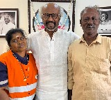 Rajinikanth Honored Sanitation Worker Padma With Gold Chain