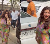 Puri Jagannadh and Charmme Kaur offer prayers at Jubilee Hills Peddamma Temple