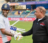 T20 WC: BCCI secretary Devajit Saikia meets Indian team ahead of USA match