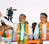 Saffron wave inevitable in Telangana municipal polls: MoS Bandi Sanjay Kumar
