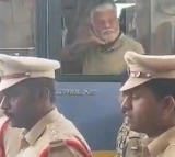 Ambati Rambabu Mimics Pushpa Style While Stepping Out of Police Van