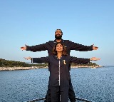Shilpa Shetty recreates the iconic 'Titanic' pose with hubby Raj Kundra