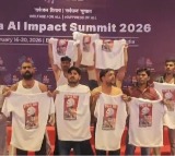 Youth Congress activists protest at Delhi AI Summit