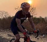 Milind Soman, Ankita Konwar cycle 55 km with 3,000-ft climb at the historic Panhala Fort