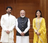 Vijay Deverakonda-Rashmika Mandanna receive blessings from PM Modi, discuss history, architecture