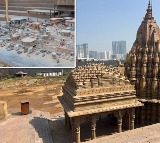 Rajamouli Mahesh Movie Varanasi Set Recreated in Hyderabad Photos Viral