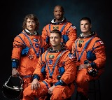 Artemis II crew returns after historic moon mission (Ld)