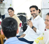 Nara Lokesh Inaugurates Nara Ramamurthy Naidu Sports Center in Chandragiri
