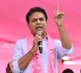 KTR Addresses BRS Meeting in Kukatpally