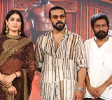 Today Grand Press Meet of Peddi in Hyderabad