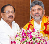 New K'taka ministry: Shivakumar as CM, Parameshwara Dy CM; 13 ministers to take oath, including Siddaramaiah's son