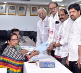 Lingamaneni Ramesh files nomination for Rajya Sabha from Janasena