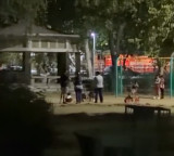 Mexican Woman Gabrielle shocked seeing people in Delhi park at midnight