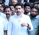 Nara Lokesh moved by injured workers plea to save Vizag Steel Plant