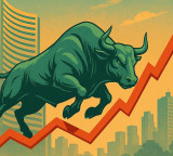Stock markets end in gains breaking two day losing streak