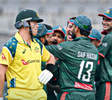 Mosaddek Hossain and Nahid Rana star as Bangladesh beat Australia after 21 years in ODI cricket
