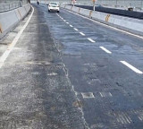 Mumbai 248 crore flyover road sinks within three days of inauguration