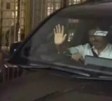 CM Vijay turns driver and drives 130 kilometers