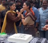 Chiranjeevi's #Mega158 unit celebrates Nivetha Pethuraj's completion of 10 years in the film industry!