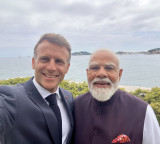 Narendra Modi visits Villa Kerylos with Emmanuel Macron during France trip