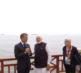 PM Modi, French President Macron visit Villa Kerlyos in Nice