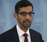 Sundar Pichai speech interrupted by student walkout at Stanford University