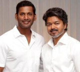 Hero Vishal meets Tamilnadu Chief Minister Joseph Vijay