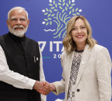 We are the best on Instagram Meloni fun comments with Modi
