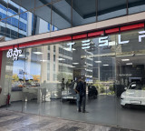 Tesla buzz in Hyderabad as first Experience Center opens