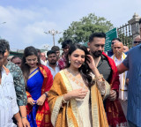 Samantha visits Tirumala temple ahead of Maa Inti Bangaram release