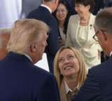 Donald Trump and Giorgia Meloni photo row sparks diplomatic crisis